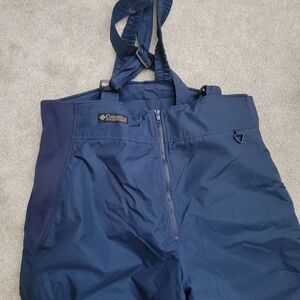 Columbia Men's Navy Snow Overalls XL